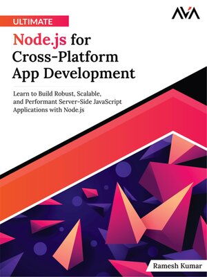 cover image of Ultimate Node.js for Cross-Platform App Development